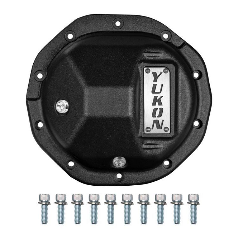 Yukon Gear & Axle YHCC-GM8.5-S Hardcore Diff Cover for 8.5inch GM Rear with 5/16inch Cover Bolts