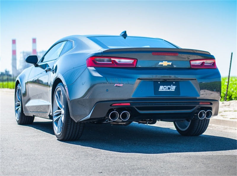 Borla 11927 2016 Chevy Camaro V6 AT/MT ATAK Rear Section Exhaust w/o Dual Mode Valves - #11927
