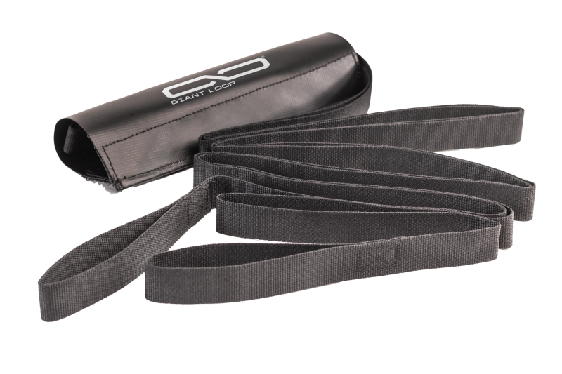 Giant Loop TOW25 Ballistic Nylon Tow Strap Black Motorcycle