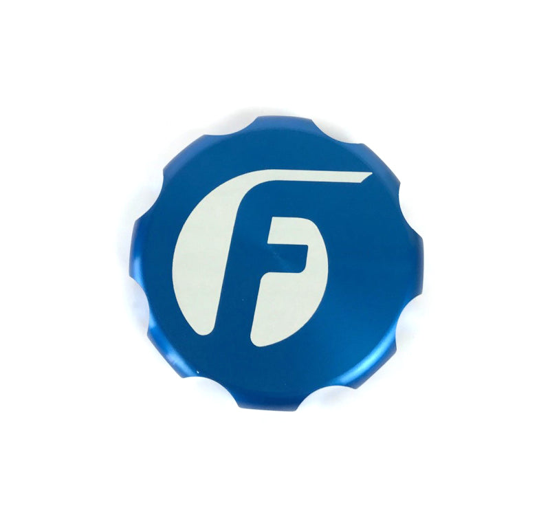 Fleece Performance FPE-OC-CR-F-BLU for 03-2016 Cummins Billet Oil Cap Cover - Blue