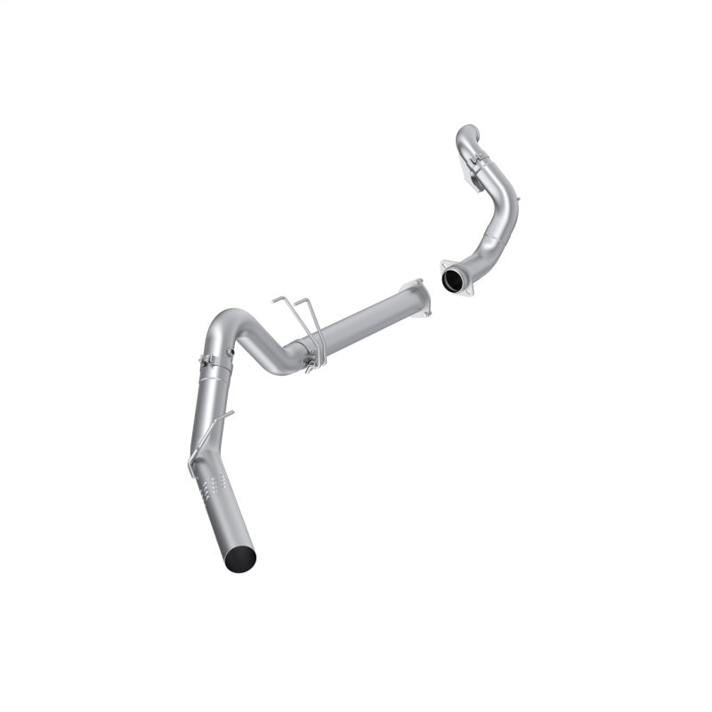MBRP F250/F350/F450 PS CC/SC Steel 4in Filter-Back - No Muffler w/ DP