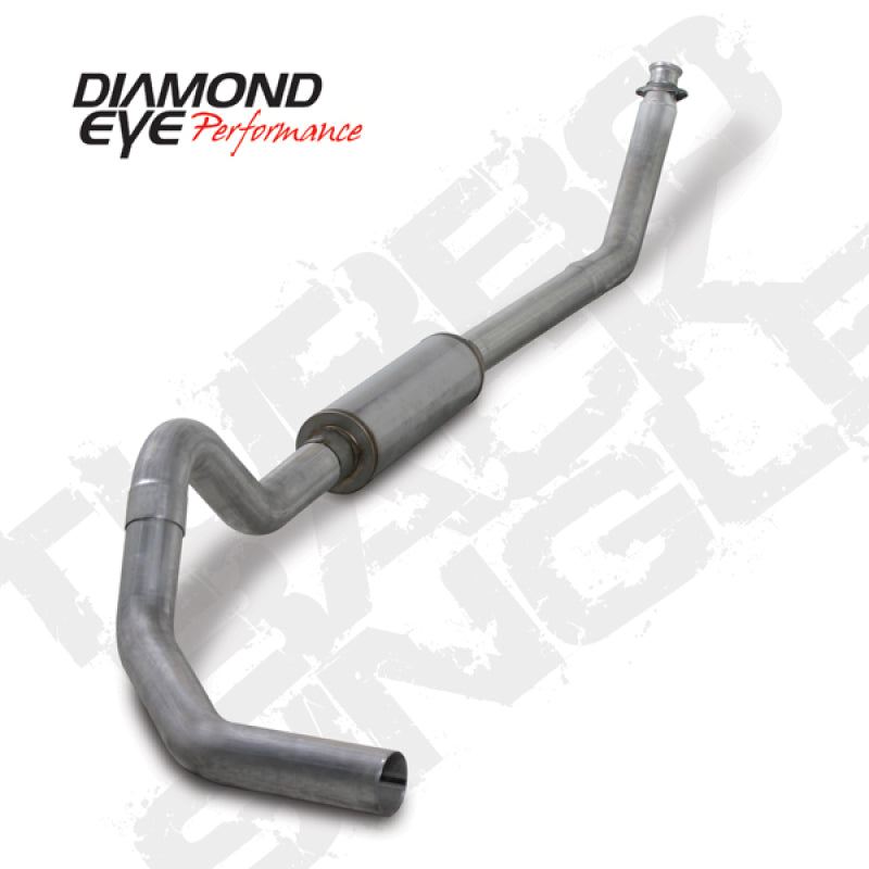 Diamond Eye K4212A 4in Turbo-Back Exhaust Kit - 1994-2002 Dodge Ram 2500/3500 | Aluminized