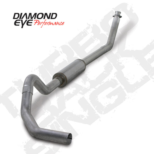Diamond Eye K4212A 4in Turbo-Back Exhaust Kit - 1994-2002 Dodge Ram 2500/3500 | Aluminized