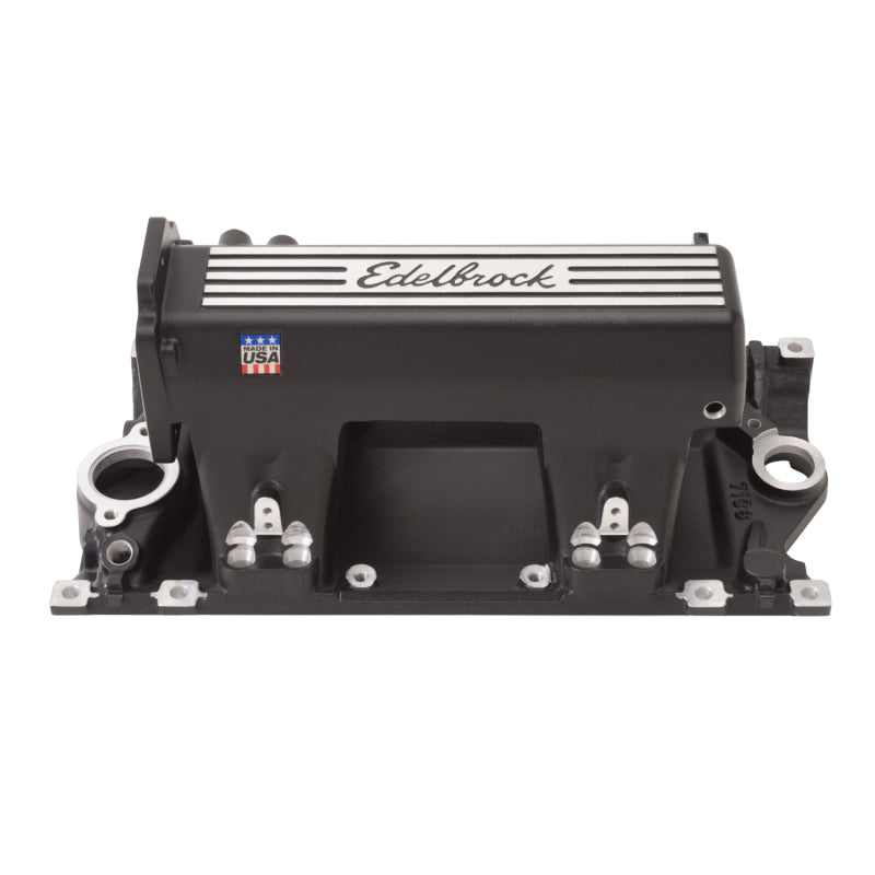 Edelbrock 71383 Manifold EFI Pro-Flo XT Small Block Chevrolet Etec/Vortec Heads with Black Finish