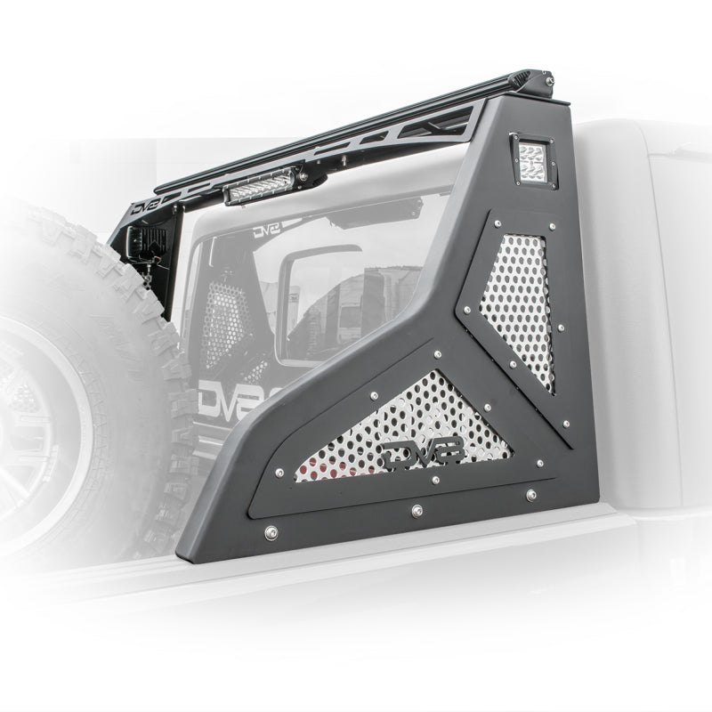 DV8 Offroad 2019+ Jeep Gladiator Bolt On Chase Rack - #RRGL-01
