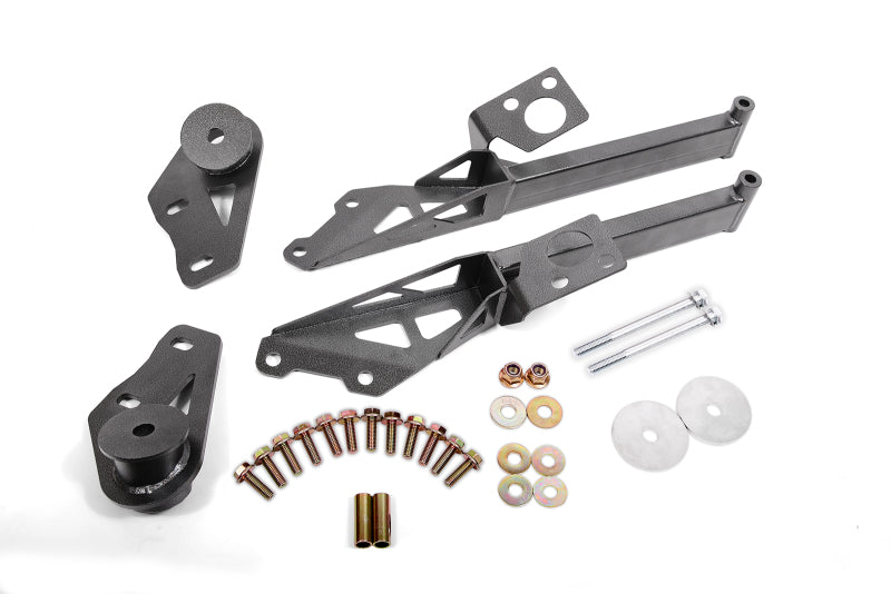 BMR 15-26 Ford Mustang S550 IRS Subframe Support Brace (Black Hammertone)