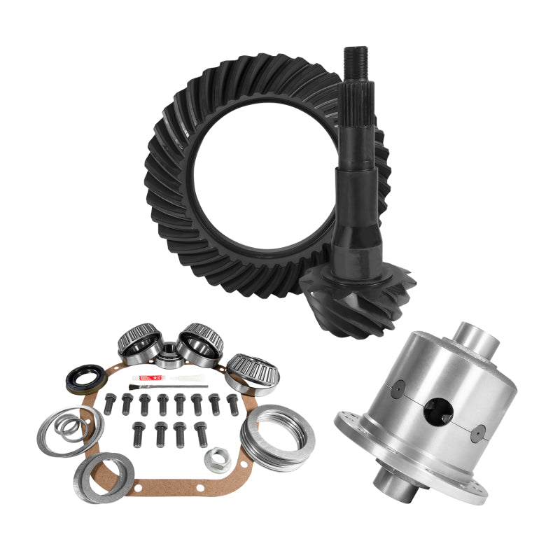 Yukon Gear & Axle YGK2139 10.5in for Ford 3.73 Rear Ring & Pinion Install Kit 35 Spline Positraction