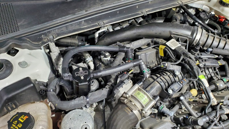 J&L 17-20 Lincoln Continental/MKZ 3.0L EcoBoost Passenger Side Oil Separator 3.0