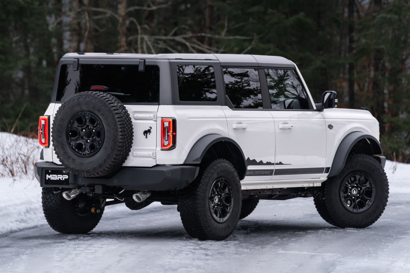 MBRP 21-22 Ford Bronco 2.3/2.7L EcoBoost 2/4-Dr 3in Catback Exit AL