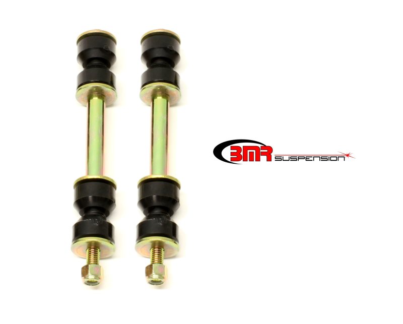 BMR 1970-1981 2nd Gen F-Body 2.875in Front Sway Bar End Link Kit - Black