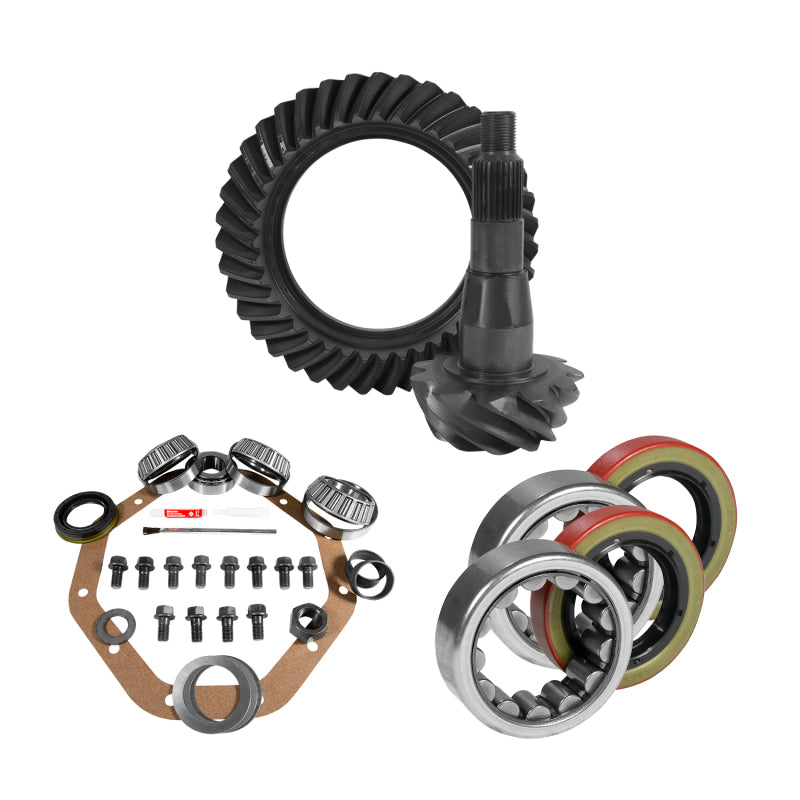 Yukon Gear & Axle YGK2070 Ring & Pinion Install Kit 9.25in CHY Rear 3.21 Ratio 1.62in ID Axle Bearings & Seal