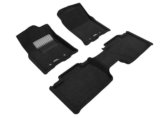3D MAXpider Elegant Front & Rear Floor Mats for 2018-2021 Toyota Tacoma