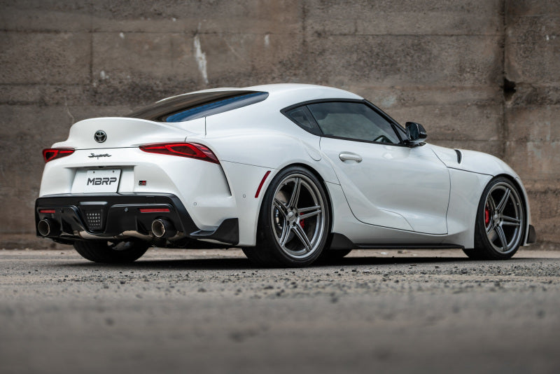 MBRP 2020+ Toyota Supra 3.0L 3in Catback Carbon Fiber Tips - T304