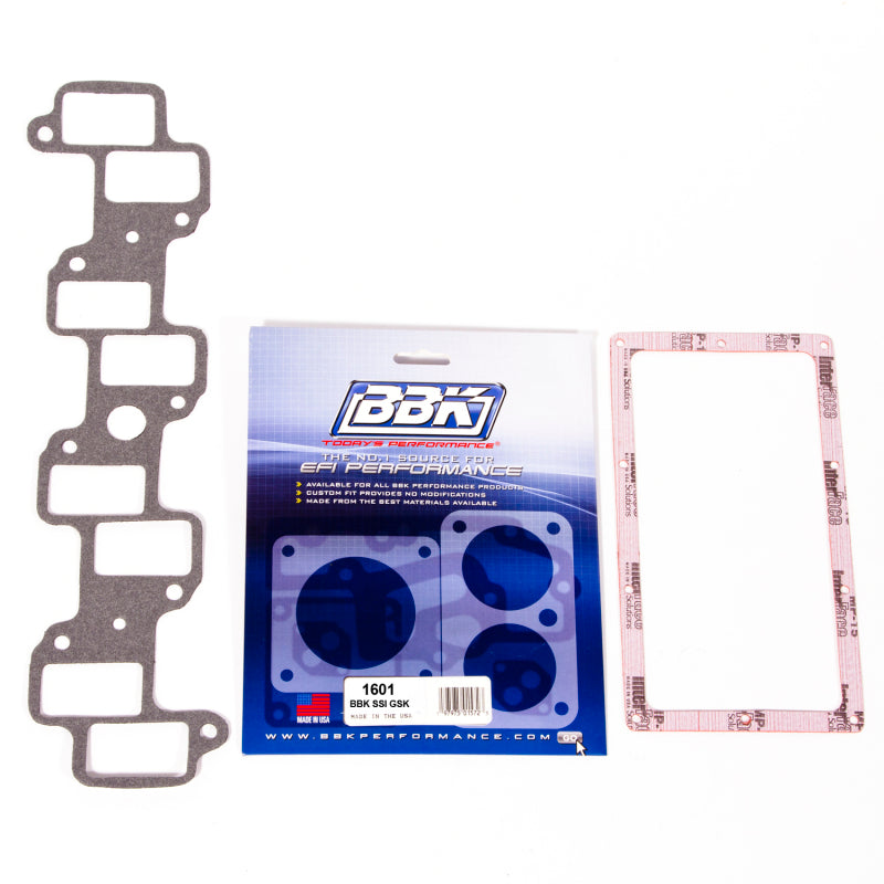 BBK Performance 1601 Upper to Lower EFI Intake Manifold Gasket Set for 1986-1995 Ford Mustang (5.0L) with BBK SSI Intake