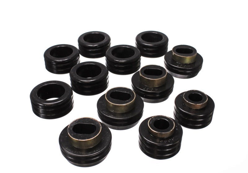 Energy Suspension for 83-04 GM S-10/S-15 PU 2WD/4WD Black Body Mount Set 3.4130G