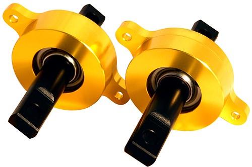 BLOX Racing Front LCA Spherical Bearing Kit - Red (2002-2006 Acura RSX / 2006+ Honda Civic) BXSS-20301-RD