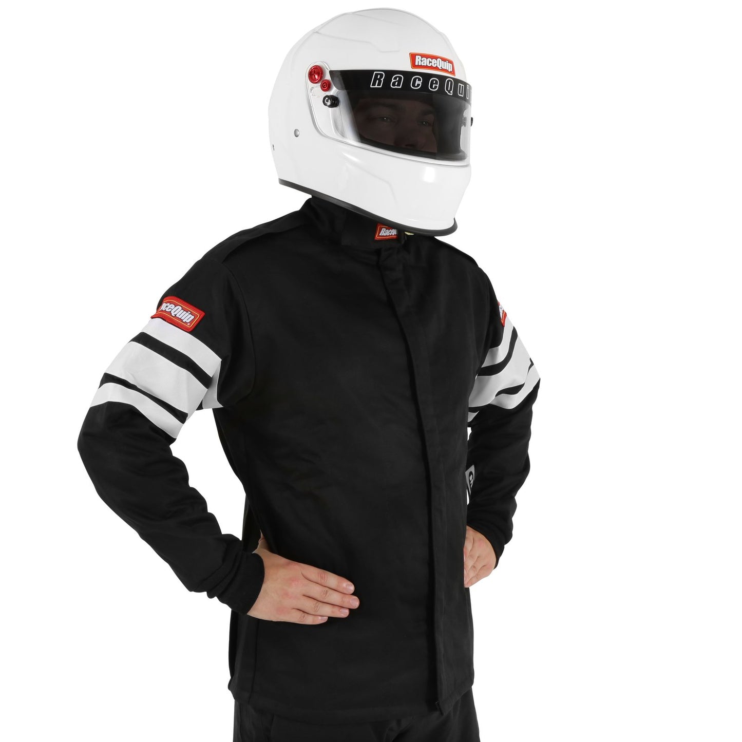 RaceQuip 121005 Black SFI-5 Jacket - Large