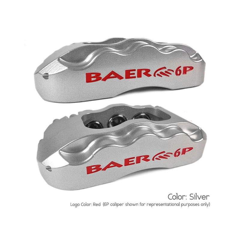 Baer Brakes 73-76 Buick Century STD Studs 14in Pro+ Front SDZ Brake Kit - Silver — 70-81 F-Body & 75-79 X-Body & 77-90 GM Full Size (B-Body) Cars w/5x4.75 Wheel…