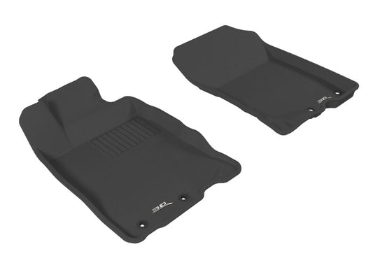 3D MAXpider Kagu Front Floor Mats for 2010-2014 Honda Insight