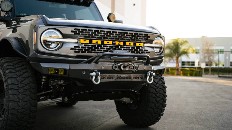 DV8 Offroad 21-23 Ford Bronco Spec Series Front Bumper - #FBBR-05