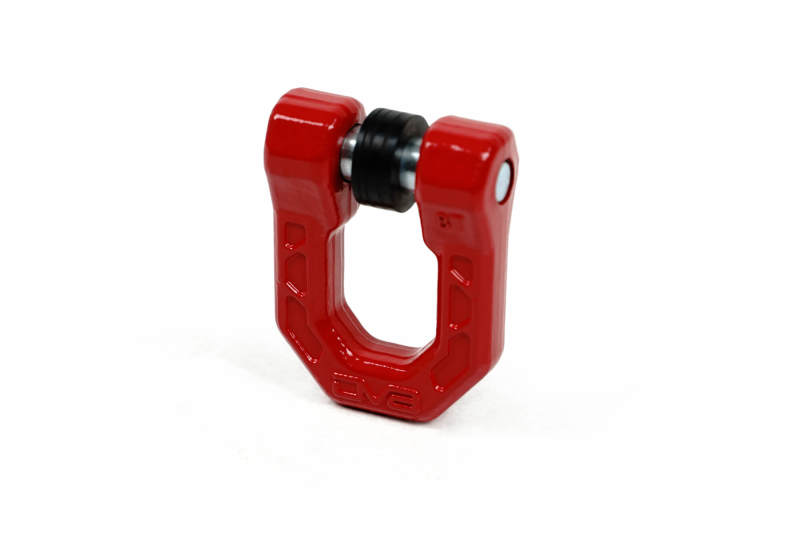 DV8 Offroad Elite Series D-Ring Shackles - Pair (Red) - #UNSK-01RD