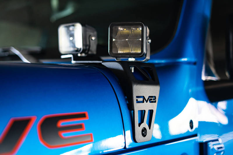 DV8 Offroad 20-22 Jeep JL 392/ Jeep JT Mojave Edition Dual Pod Light Mounts - #LBJL-06