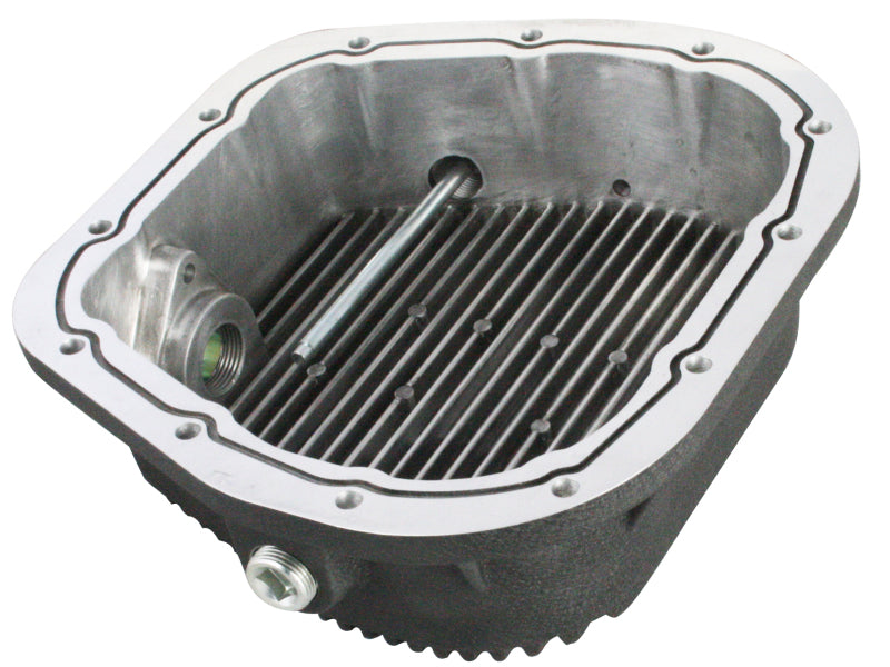 aFe Power Rear Differential Cover (Machined) 12 Bolt 9.75in 11-13 Ford F-150 EcoBoost V6 3.5L (TT) - #46-70152