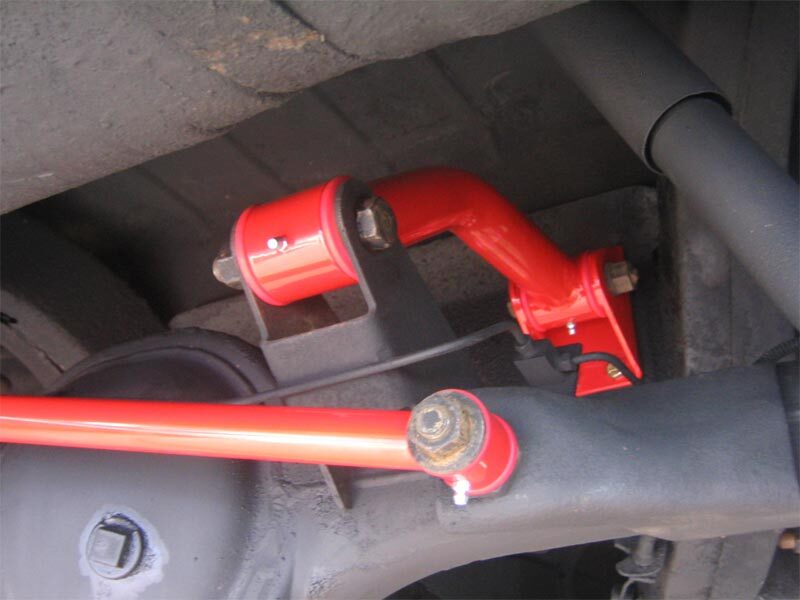 UMI Performance 3660-R Rear Upper Control Arm Mount Red for 1959-1964 B-Body