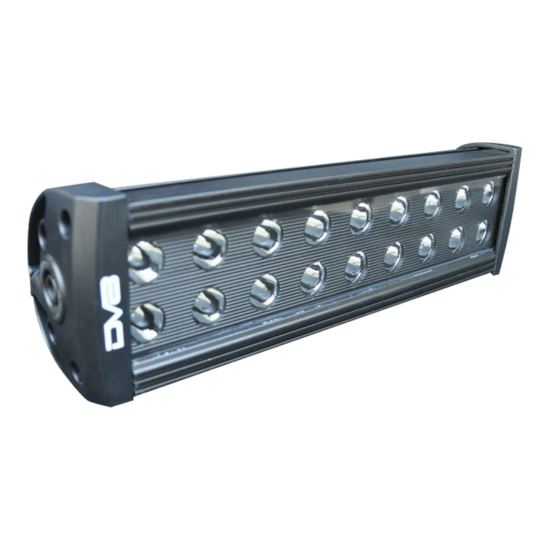 DV8 Offroad BRS Pro Series 12in Light Bar 72W Flood/Spot 3W LED - Black - #BR12E72W3W