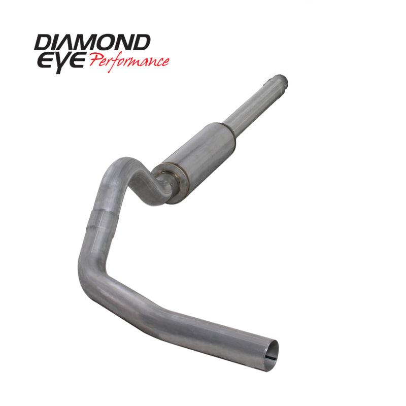 Diamond Eye K4310A 4in Cat-Back Exhaust Kit - 1994-1997 Ford F-250/F-350 | Aluminized