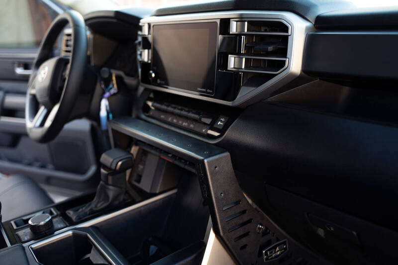 DV8 Offroad 22-23 Toyota Tundra Center Console Molle Panels/Device Mount - #CCT2-01