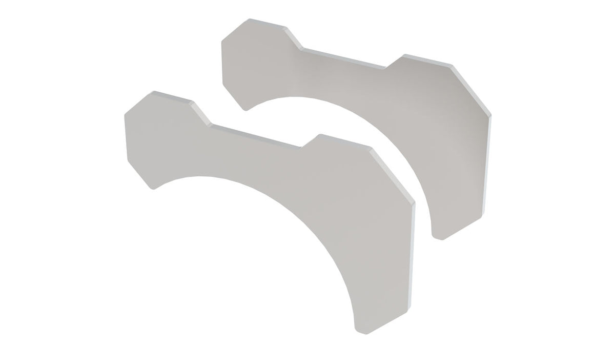 Borla 60579 T-304 Stainless Steel Tube Bracket Kit 2.5 in