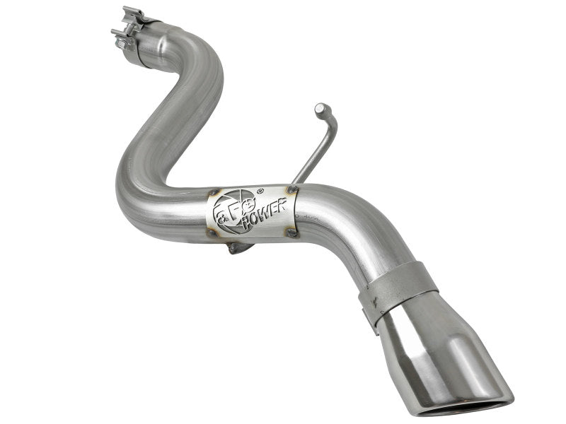 aFe MACH Force-Xp Axle-Back Exhaust System w/Polished Tip 18-20 Jeep Wrangler L4-2.0T / V6-3.6L - #49-48070-1P
