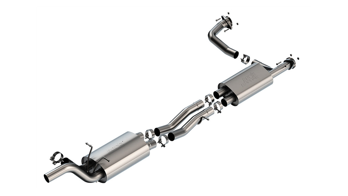 Borla 60755 Mid-Section Exhaust System S-Type for 2025-2026 Ram 1500 RHO (3.0L V6)