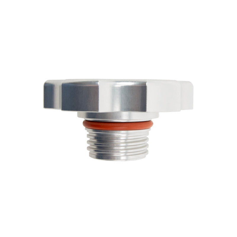 Wehrli Custom Fabrication WCF100394 Billet Aluminum Clear Anodized Oil Fill Cap for 1998.5-2024 Dodge Ram / Ram 2500 / 3500 Cummins