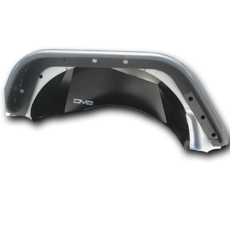 DV8 Offroad 07-18 Jeep Wrangler JK Rear Aluminum Inner Fender - Black - #INFEND-01RB