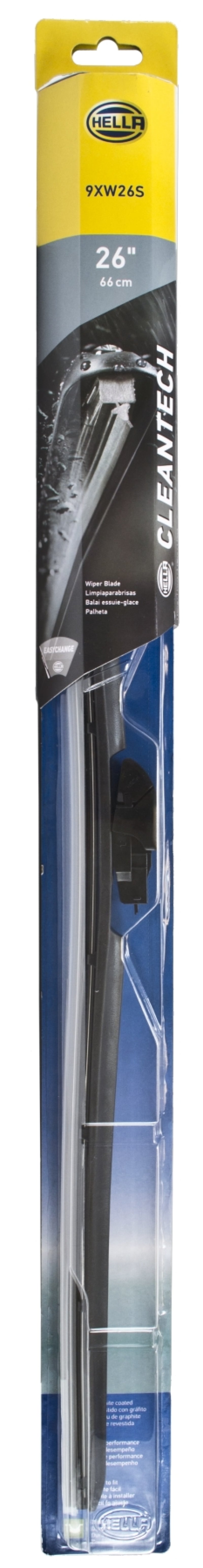 HELLA 358054261 Clean Tech Wiper Blade 26in Single