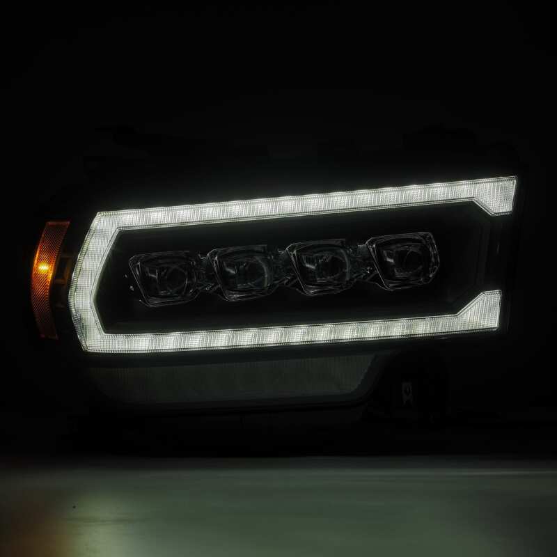 AlphaRex 880553 19-21 Ram 2500 NOVA LED Projector Headlights Plank Style Black w/Activation Light/Sequential Signal/DRL