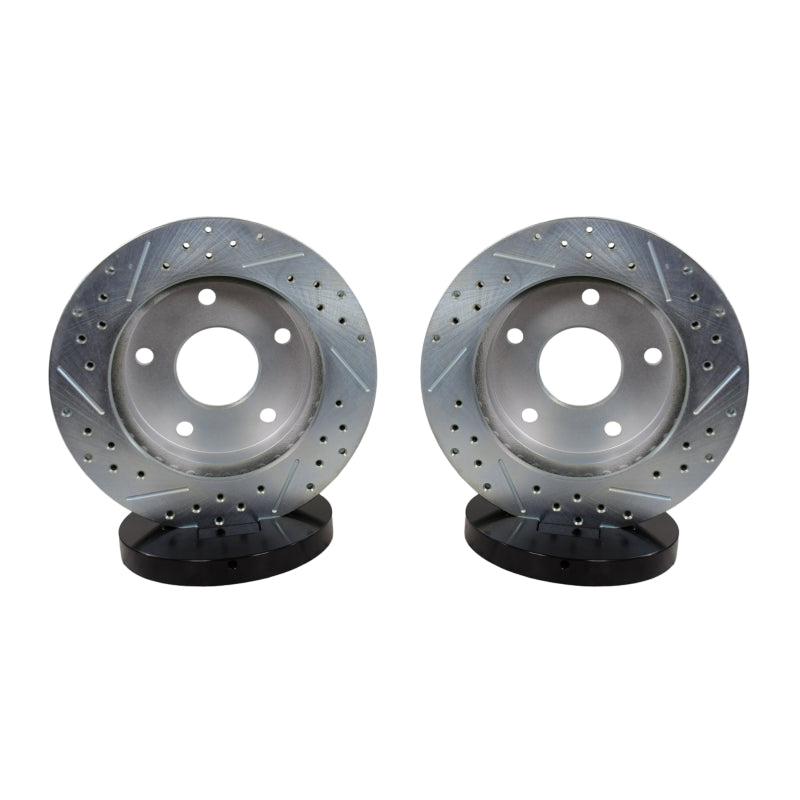 Baer Brakes 94-99 Dodge Ram 1500 Claw Performance Front Rotors — 1994-99 Dodge Ram 1500 4wd