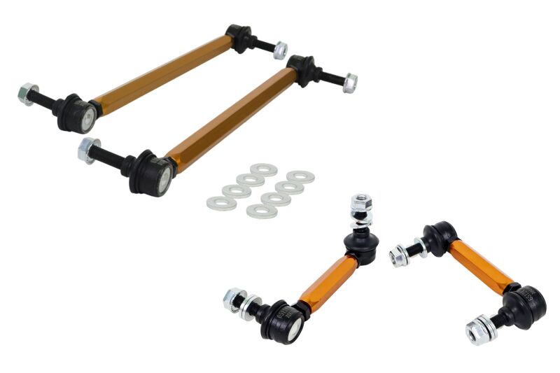 Whiteline KLC275 Adjustable Sway Bar Vehicle Link Kit for 2019-2025 Ford Focus ST