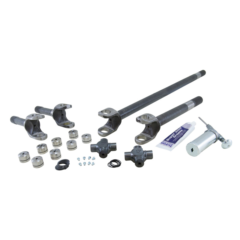 Yukon Gear & Axle ZA W24140 USA Standard 4340 Chrome-Moly Replacement Axle Kit For 80-92 Jeep Wagoneer / Dana 44