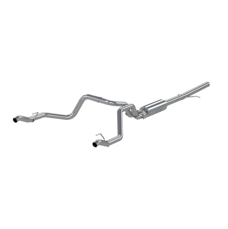 MBRP S5085409 T409 Cat-Back Exhaust - Dual Rear Exit for 2019+ Silverado / Sierra 1500 5.3L