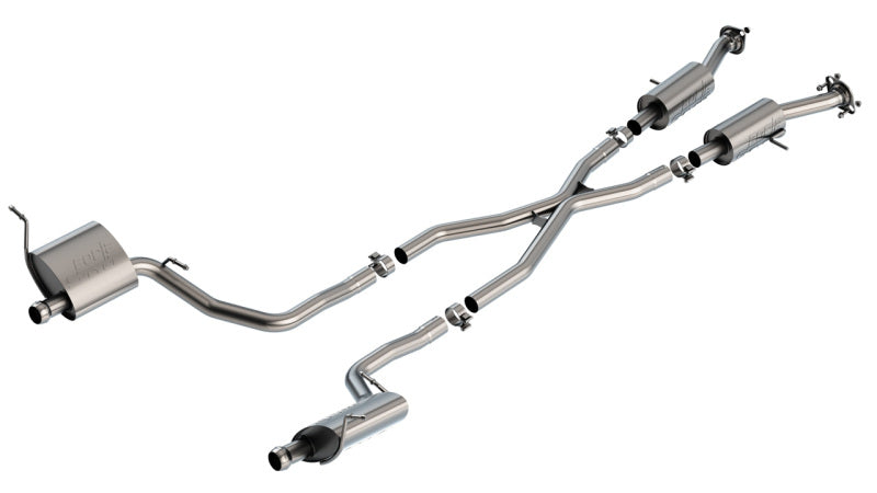 Borla 140836 14-20 Jeep Grand Cherokee High Altitude/Summit 3.6L V6 2/4WD 2.25in S-Type Cat-back - #140836