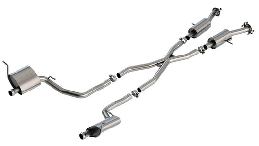 Borla 140836 14-20 Jeep Grand Cherokee High Altitude/Summit 3.6L V6 2/4WD 2.25in S-Type Cat-back - #140836