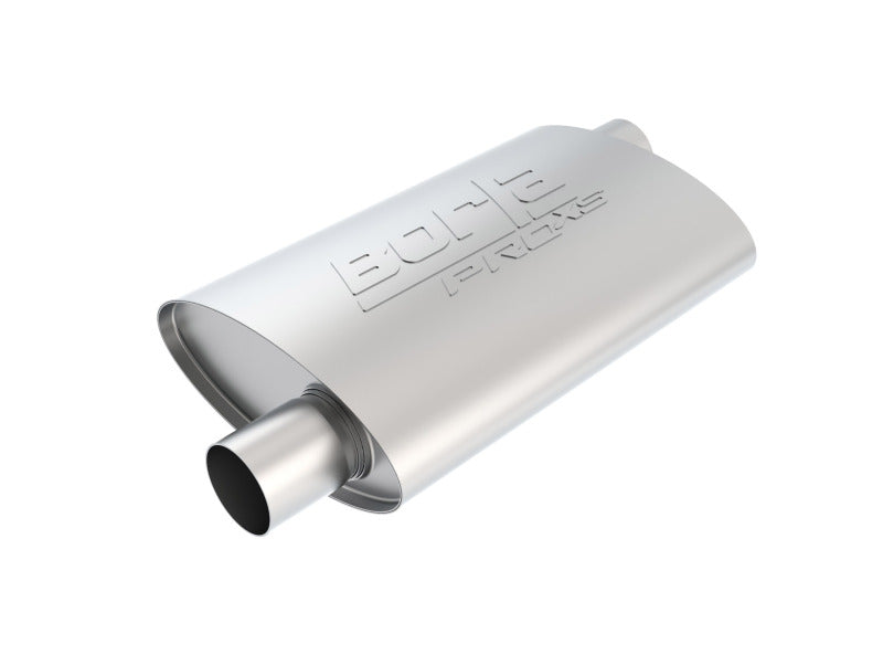 Borla 40351 Pro-XS 2.25in Tubing 14in x 4in x 9.5in Oval Offset/Offset Muffler - #40351