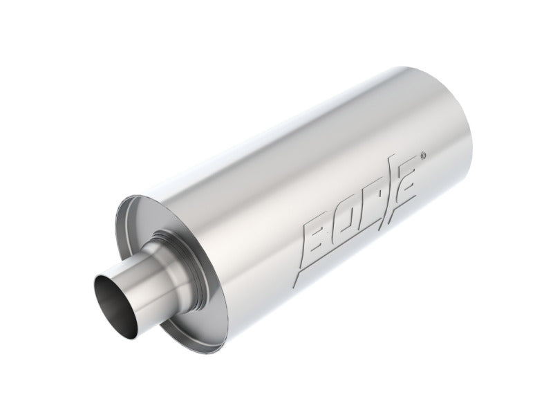 Borla 400024 Universal Performance 2.5in Inlet/Outlet Stainless Racing Muffler - #400024