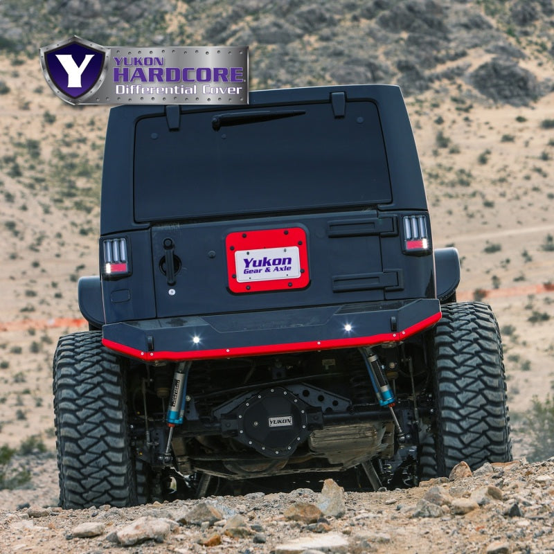 Yukon Gear & Axle YHCC-GM9.5-12B Hardcore Diff Cover for GM 9.5in & 9.76in Rear