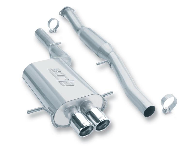 Borla 140053 02-07 WRX Twin Tip Hush Catback Exhaust - #140053