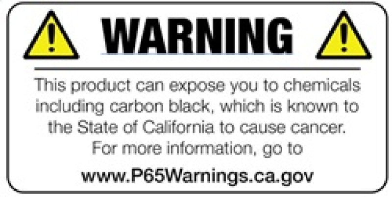 Injen High Performance Air Filter - 3 Black Filter 5 Base / 4 7/8 Tall / 4 Top - #X-1020-BR