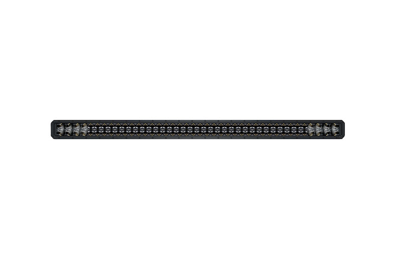 HELLA 358197621 Black Magic 40in Tough Double Row Curved Light Bar - Spot & Flood Beam